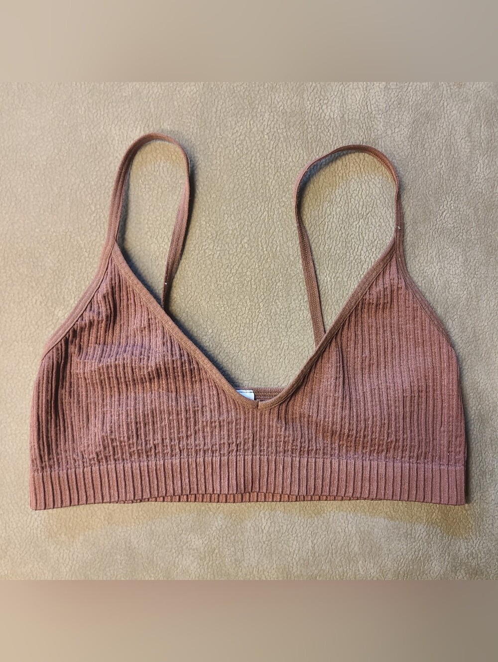 Colsie Bralette Maroon Small